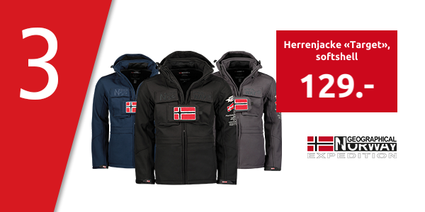 GEOGRAPHICAL NORWAY EXPEDITION Herrenjacke «Target», softshell