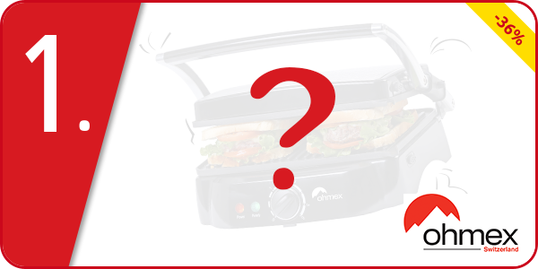 Sandwich-Maker von Ohmex