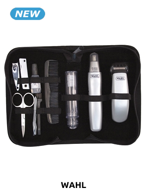 WAHL Rasier- und Nagelpflege-Set «Travel Kit», 10-teilig