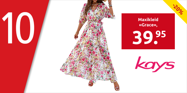 Maxikleid «Grace», geblümt