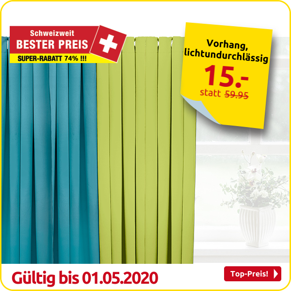 Vorhang, lichtundurchlässig, türkis