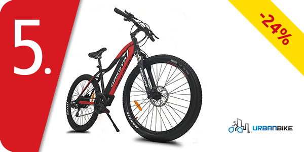 UrbanBike Elektrovelo «Dakota», rot