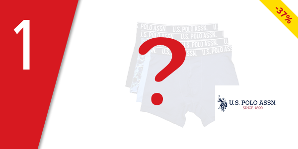 U.S. POLO ASSN. Boxer, 4er-Pack, hellblau + bedruckt + dunkelblau + schwarz