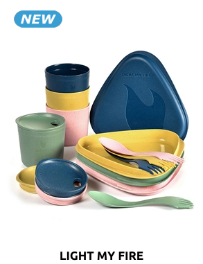 LIGHT MY FIRE Picknickgeschirr «Picnic for 4», 4 Personen, 16-teilig