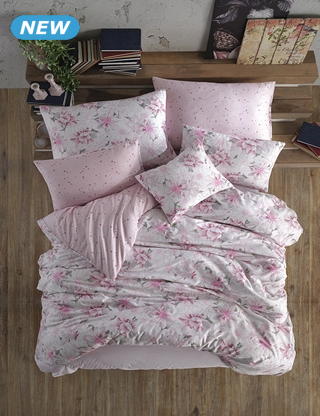 Duvetbezug «Ella» 160 x 210 cm + Pfulmenbezug 65 x 100 cm