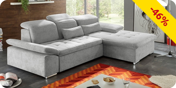 Schlaf-Ecksofa «Wayne»