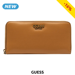 GUESS Portemonnaie «Laurel», braun