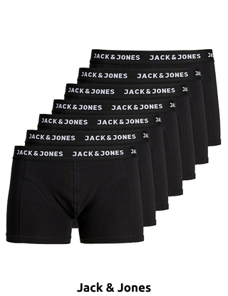 Jack & Jones Boxer mit Logo, 7er-Pack, weiss