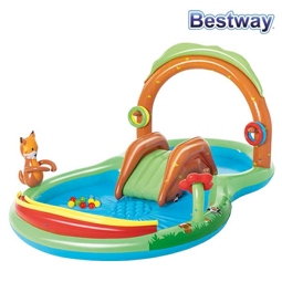 Wasserspielcenter Bestway Waldtiere 295x199x133 cm