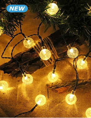 Solargirlande «Solar Balls», 12 m