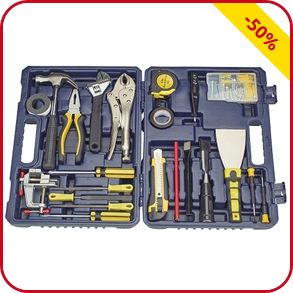 Werkzeugkoffer, 120-teilig