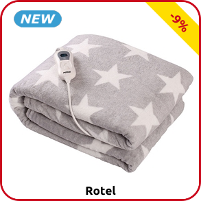 Rotel Heizdecke «Stars», 180 x 130 cm