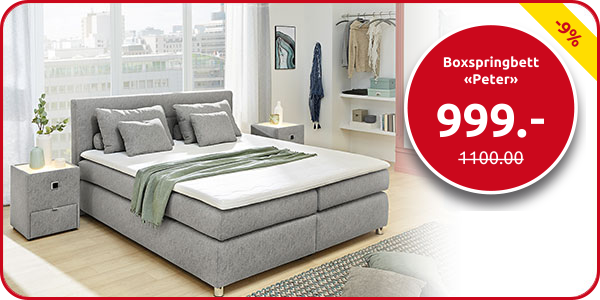 Boxspringbett «Peter»
