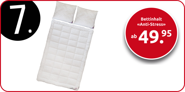 Bettinhalt «Anti-Stress»