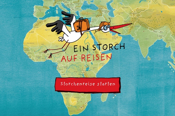 Storchenreise-Spiel - Grafik: NAJU