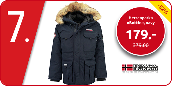 Geographical Norway Herrenparka «Bottle», navy