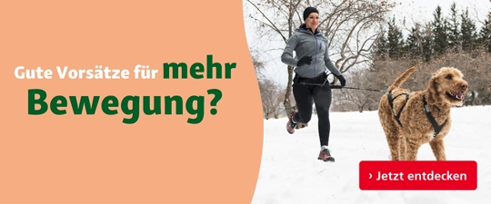 Gute Vorsätze für mehr Bewegung?