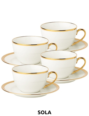 Lunasol by Sola Tee- und Kaffeeservice «Flow», 8-teilig, 4 Personen