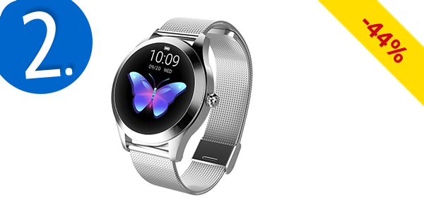 Smartwatch, silberfarben