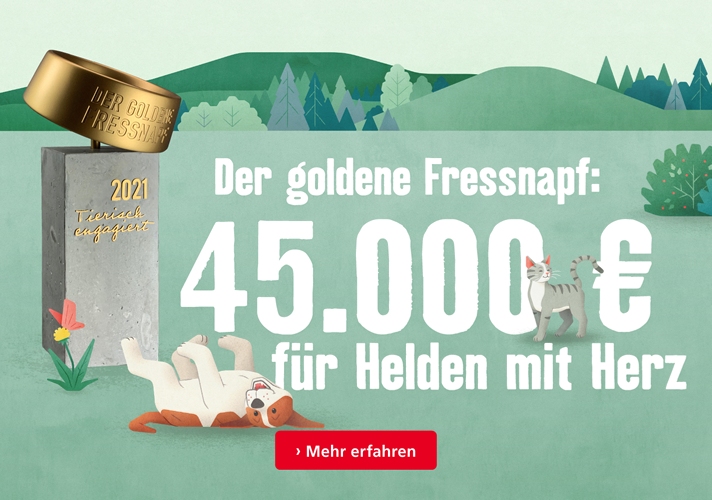 Der goldene Fressnapf 2021