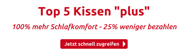 Top 5 Kissen "plus"
