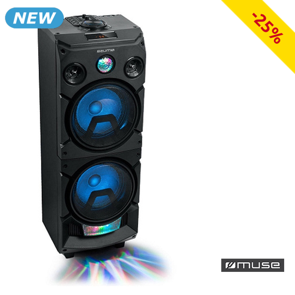 Muse Grosser Lautsprecher Bluetooth «Partybox», H 83,5 cm