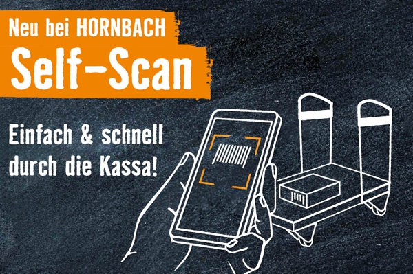 Neu bei HORNBACH: Self Scan