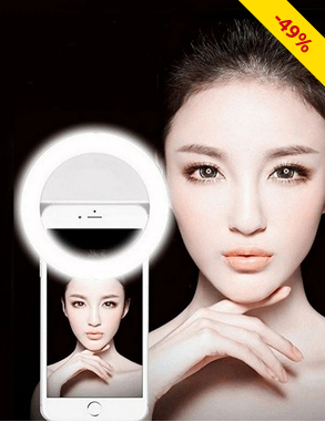 Selfie Lampe für Smartphone, LED
