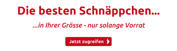 Die besten Schnäppchen...