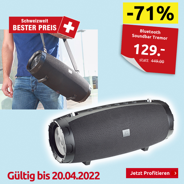 Bluetooth Soundbar Tremor