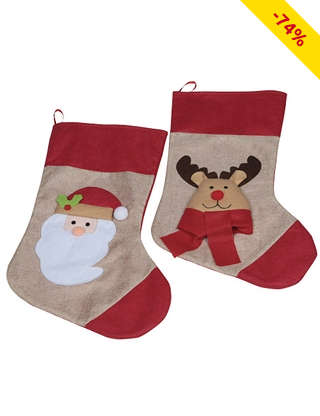 Weihnachtssocken, 2er-Set