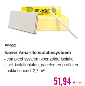 ISOVER Amarillo woonzolder isolatiesysteem | HORNBACH