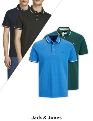 JACK & JONES Polohemden, 2er-Pack