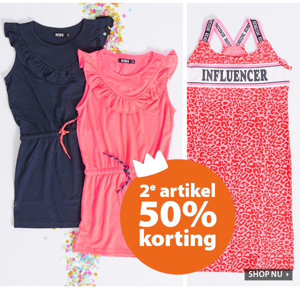 Bekijk onze meisjesjurkjes en shop direct met korting!