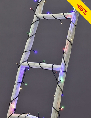 Multifunktionale Girlande, 8 Modi, 100 LEDs