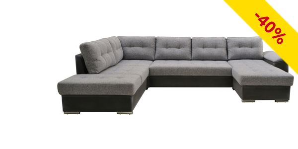 Wohnlandschaft «Ronin 2» mit Gästebettfunktion