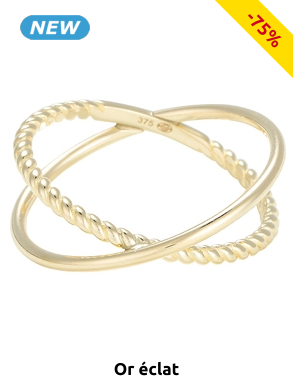 OR ÉCLAT Ring «Neptune», Gelbgold