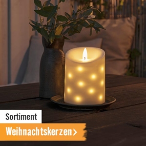 Weihnachtskerzen im HORNBACH Onlineshop