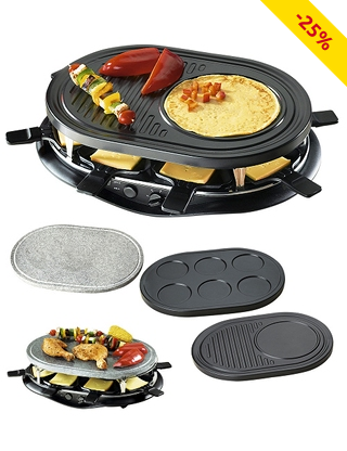 Crêpe-Raclette-Grill «Party»