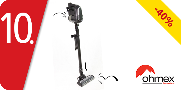 Ohmex kabelloser Handstaubsauger mit LED-Beleuchtung