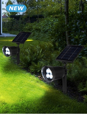 Solarlampe «Spotlight», für draussen