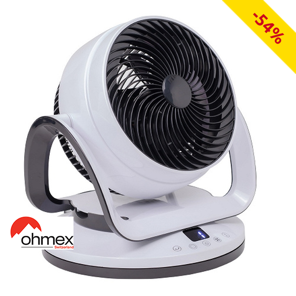 Ohmex Tischventilator mit automatischer Oszillation