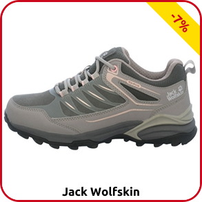 Jack Wolfskin Damenwanderschuhe «Cross Trail Texapore Low W», beige