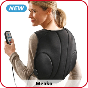 Tragbares Massagegerät, 4 Massageniveaus