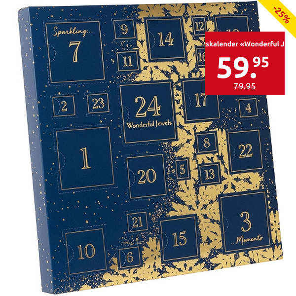 Adventskalender «Wonderful Jewels»