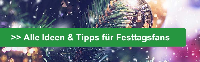 >> Alle Ideen & Tipps für Festtagsfans