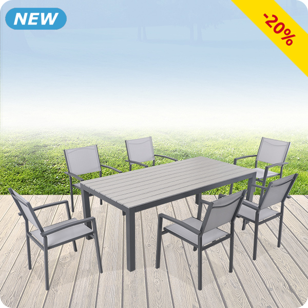 Gartenset «Macas», 7-teilig