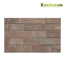 EXCLUTON Betonklinker rood genuanceerd met deklaag 21 x 10,5 x 8 cm | HORNBACH