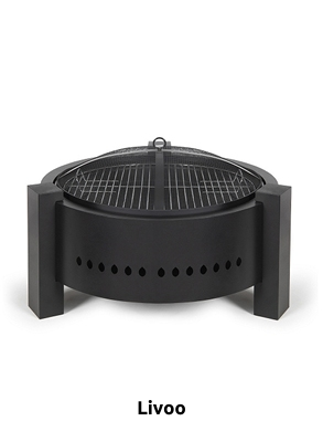Livoo Feuerschale «Doc286», 2-in-1