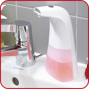 Automatischer Seifenspender, weiss